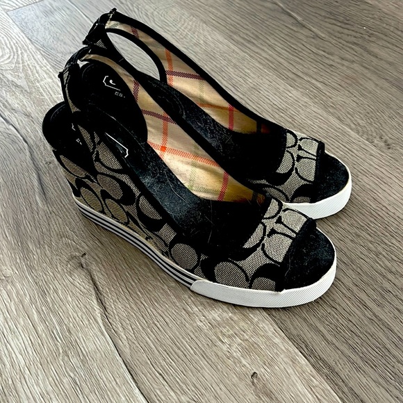 Coach Wedges - Picture 1 of 5